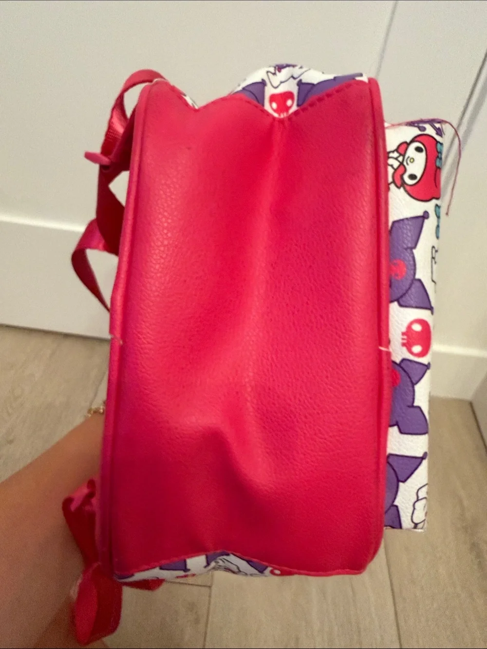 Sanrio Kuromi & My Melody Pink and Purple Mini Backpack